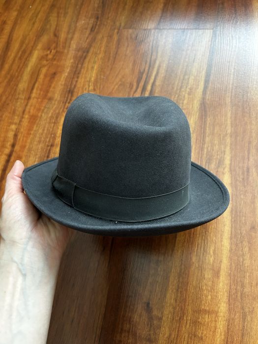 Męski kapelusz Steston vintage retro 57 cm