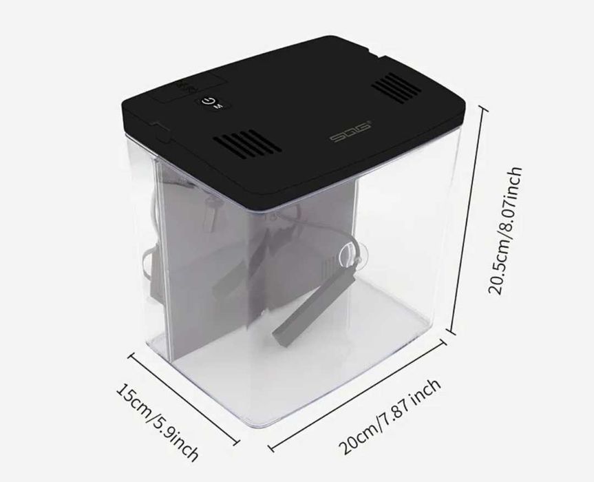 Нано акваріум світло фільтр насос повний комплект.