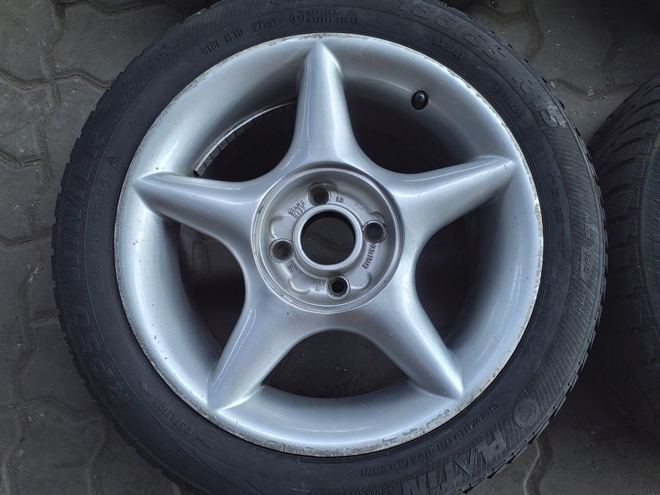 Jantes Vw  R15 Com Pneus 185/55 Furação 4X100