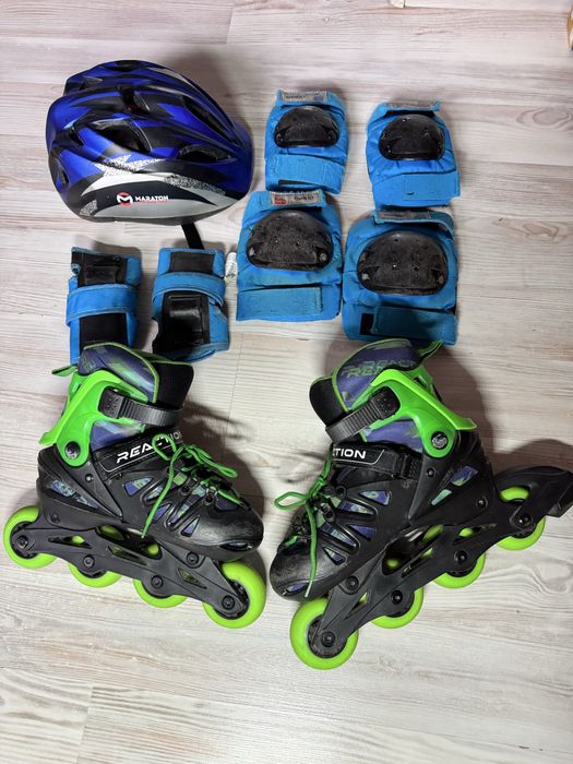 Ролики Reaction Galaxy регулюючі 32-35р +подарунок