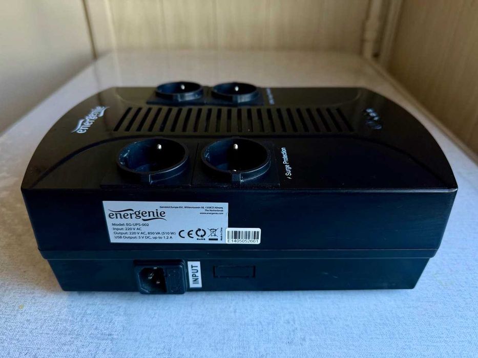 UPS ИБП ДБЖ Energenie 850 VA Б/У