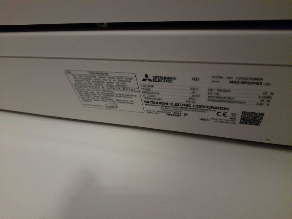 Sistema Ar Condicionado Mitsubishi- Interiores OK, Exterior p Peças