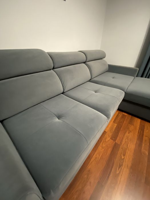 Narożnik w kolorze morskim