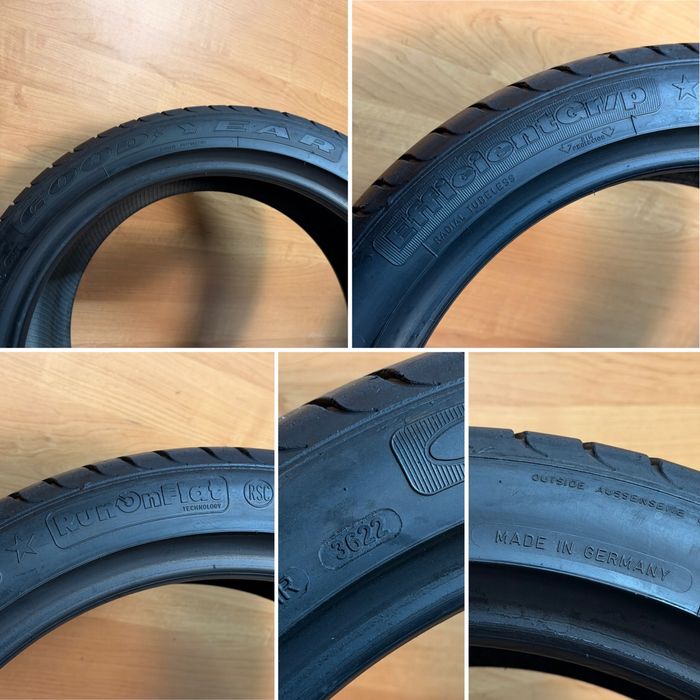 225/45/18 Goodyear Efficient Grip RSC *BMW літні шини 225 45 R18 91Y резина Пара