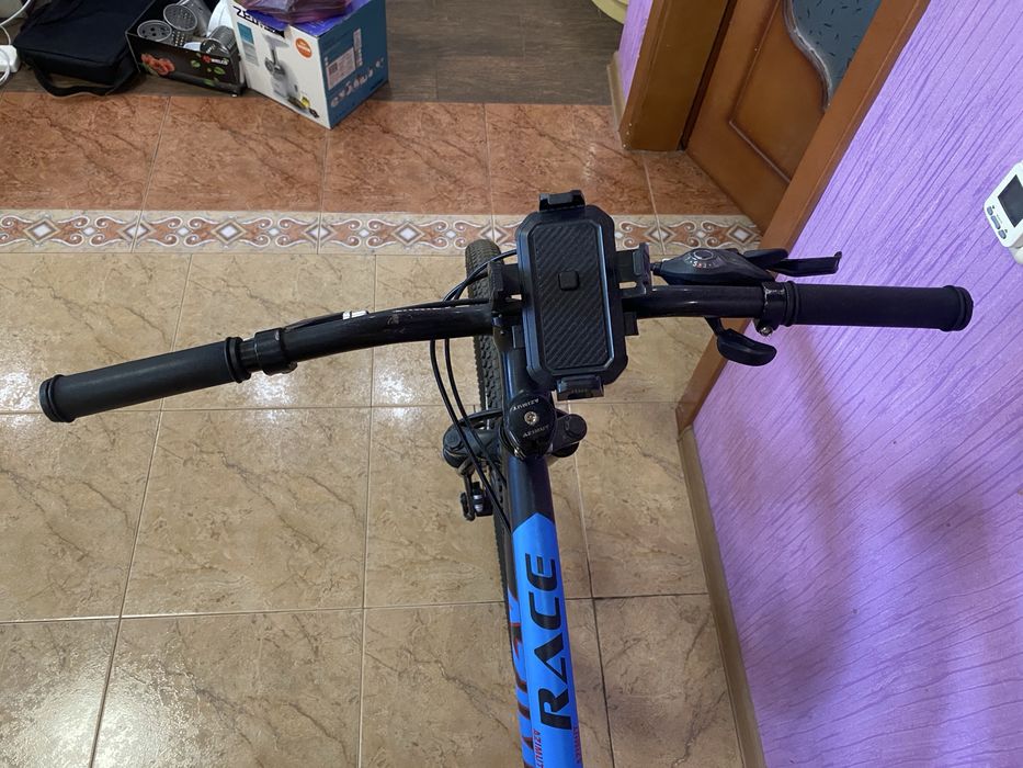 Велосипед AZIMUT, двух подвес  на 26" колёсах