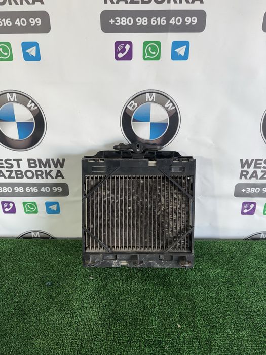 Допоміжний радіатор охолодження BMW F10 F01 1711 7802662-04 патрубок