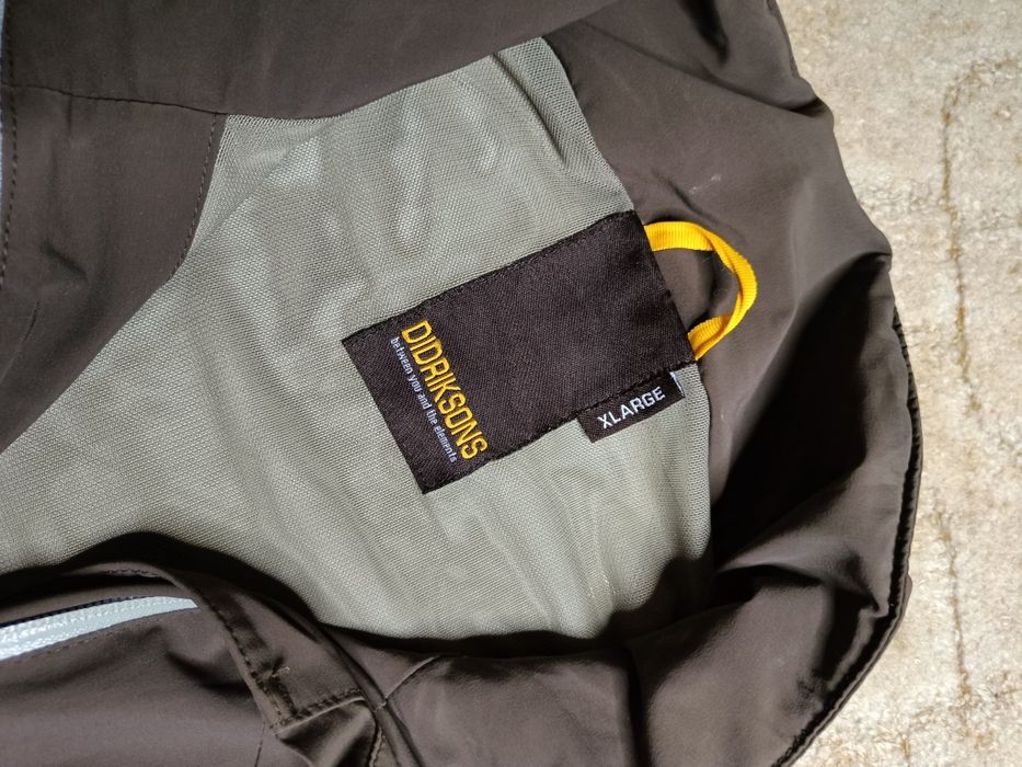 Męska kurtka sportowa wiatrówka sztormiak Didriksons XL przeciwdeszczo