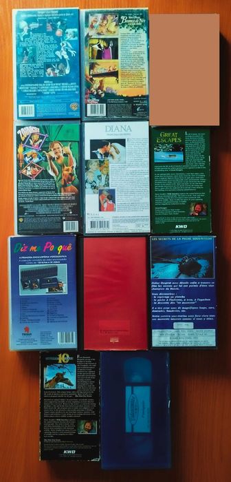 Lote de VHS conjunto 5