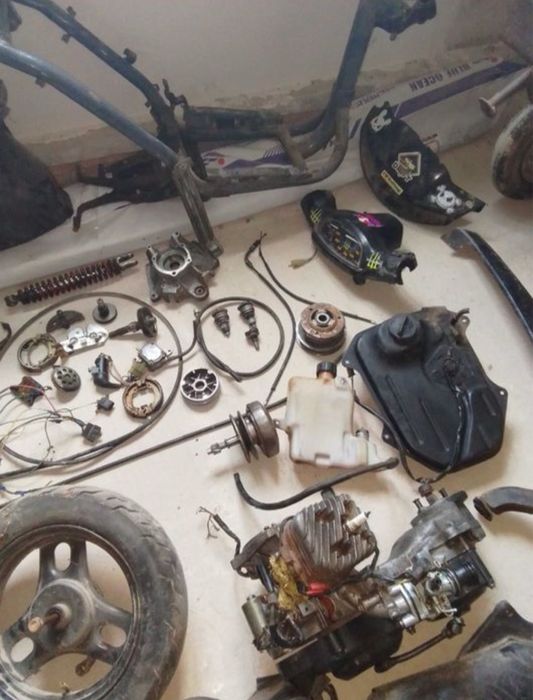 Запчастина двигуна Хонда Діо 18/27/34 Honda Dio пластик