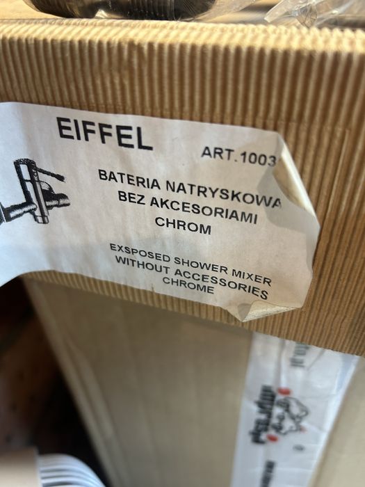 Bateria natryskowa chrom