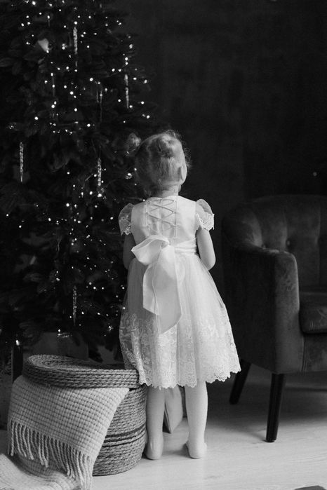 Новорічна сукня сніжинки