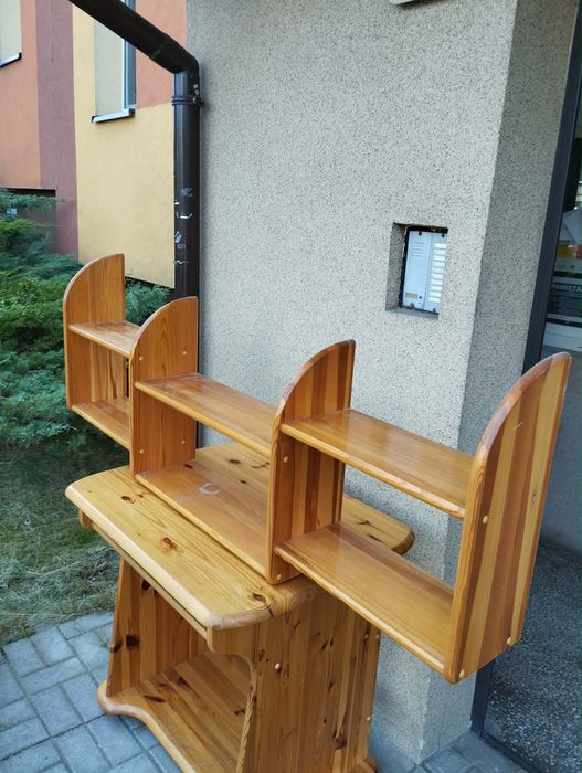 Półka ścienna sosnowa