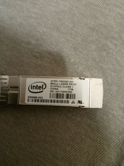 Karta sieciowa 10G SFP+ Broadcom 57810s (0Y40PH) plus 2x GBIC Intel