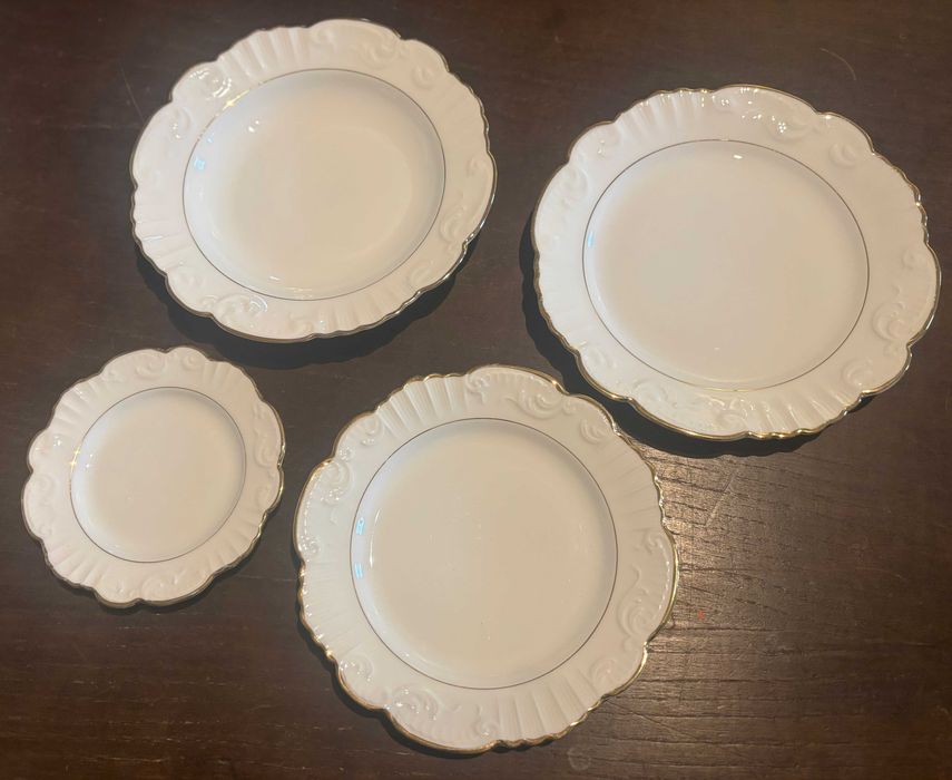 Serviço Jantar Vista Alegre Porcelana Vintage
