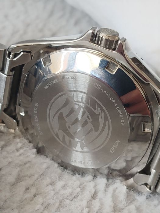 Zegarek Orient Automatic Ray II FAA02004B9 Diver silver black men's