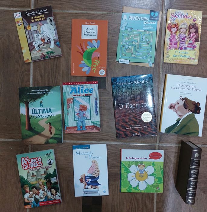 Vários livros de diversos autores