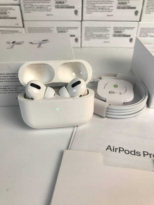 Наушники беспроводные AirPods Pro Lightning Bluetooth - Навушники + чохол у подарунок