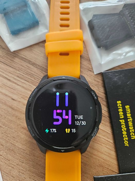 Smartwatch Xiaomi Watch S1 Active + folie ochronne i 2 paski