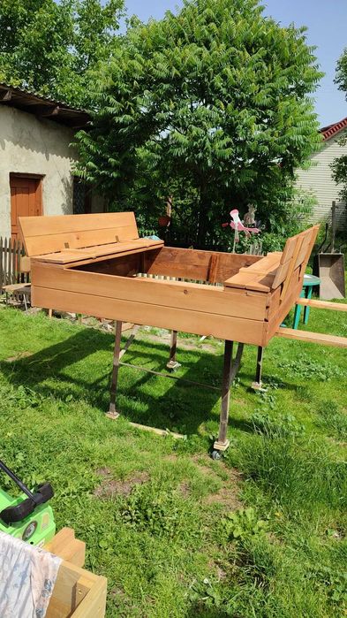 Piaskownice zamykane z daszkiem