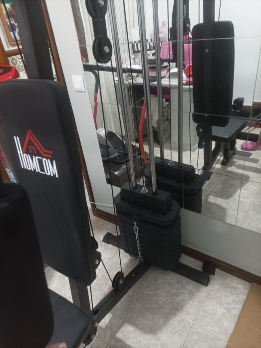 Aparelho de musculação,Multifuncional para exercícios nova usada pouqu