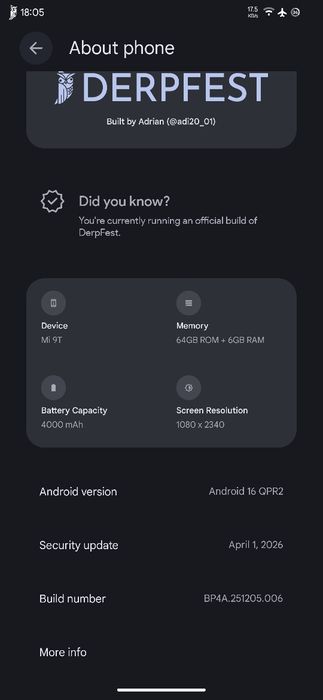 Xiaomi Mi 9T, android 16, 6gb_64gb