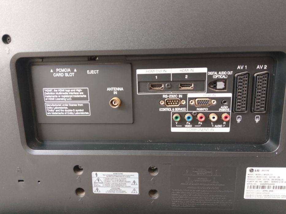 TV LCD LG 37 polegadas em óptimo estado