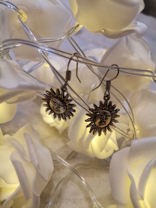 Kolczyki ze słońcem