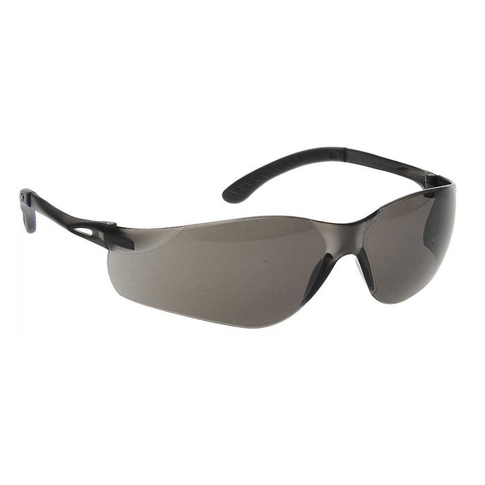 Tytuł: Okulary ochronne sportowe Portwest Pan View PW38 czarne UV - 12 sztuk
