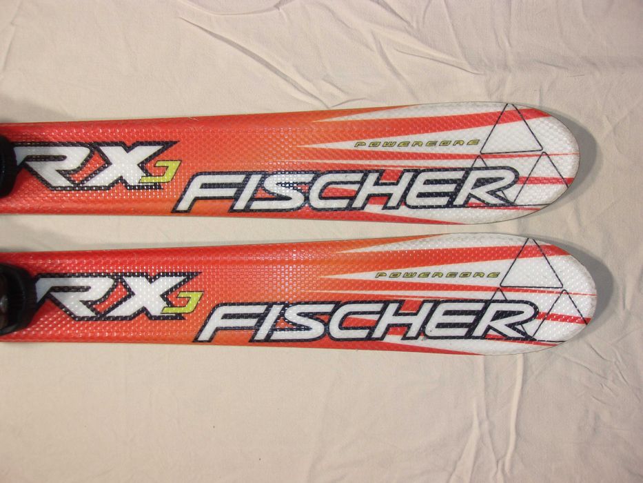 Narty 110cm FISCHER RXj zjazdowe carvingowe junior 5-9 lat. Wysyłka