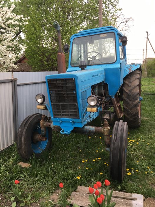 Трактор МТЗ 80 на стартері