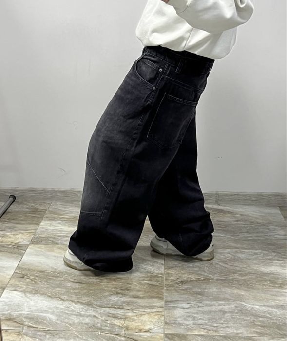 Нові Мега широкі джинси Super BAGGY rap широкие джинсы Jaded London ty