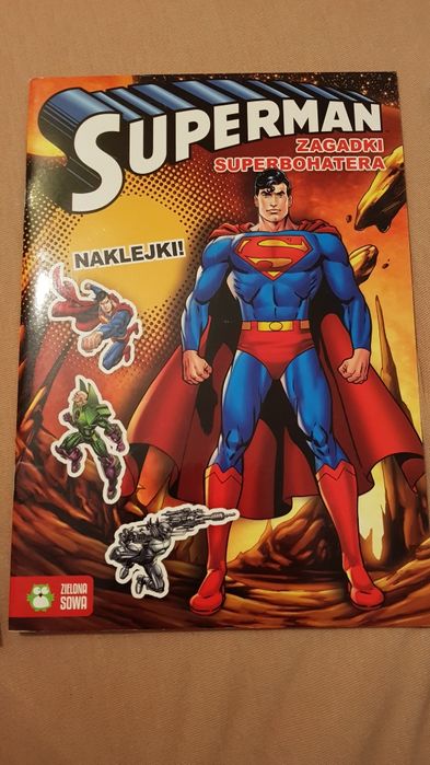 Superman Zagadki Superbohatera nowa