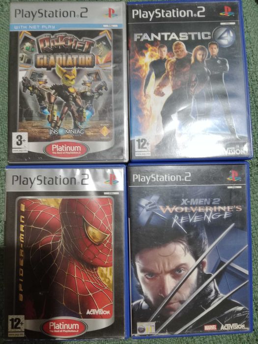4 Jogos para Ps2