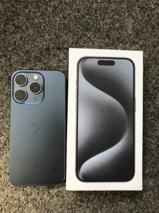 Apple iphone 15 Pro 128Gb Blue Фіз Сім