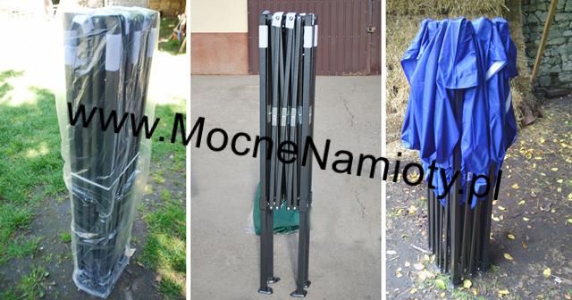 Namiot MOCNY Handlowy 3x3 30kg Pawilon Expresowy Targowy 3x2 3x4,5 3x6