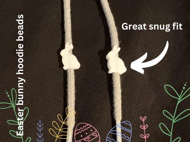 Fechos Coelhinho da Páscoa para Cordões