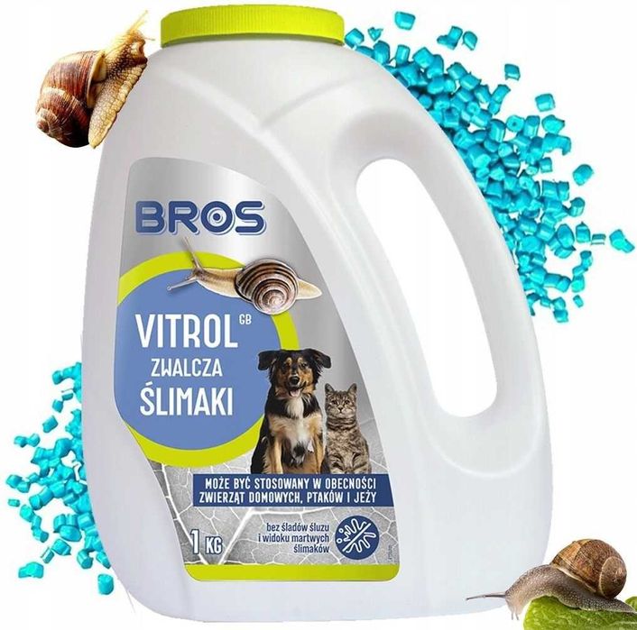 Preparat na ślimaki naturalny Bros