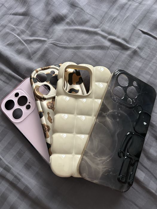 Чохли Puffer дуті на iPhone 15 Про  / Y2K Bearbrick