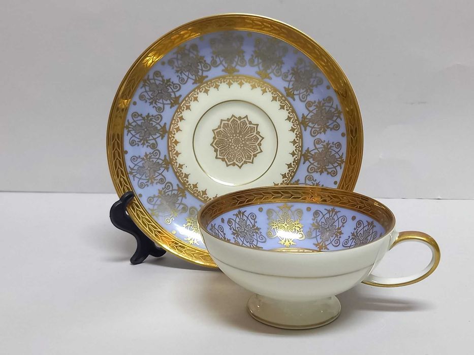 Filiżanka do mokki, błękitna, Rosenthal lata 40-te  - II