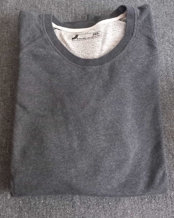 męska bluza dresowa 3 XL grafit Dressmann