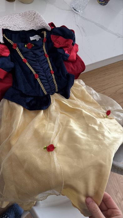 Vestido Branca de Neve - Carnaval