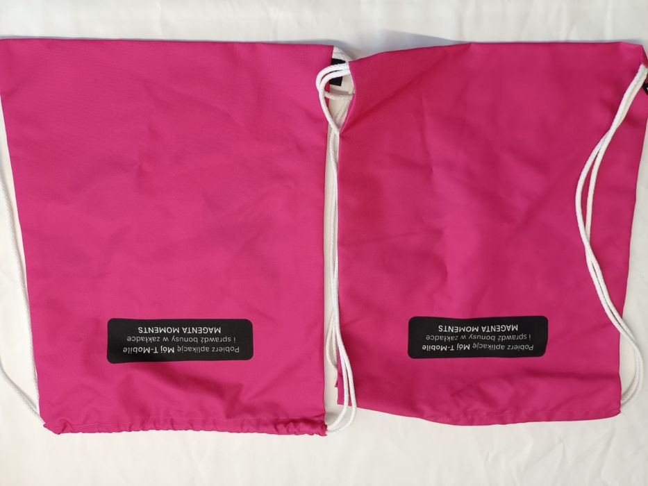 Dwie torby - plecaki firmy T-Mobile