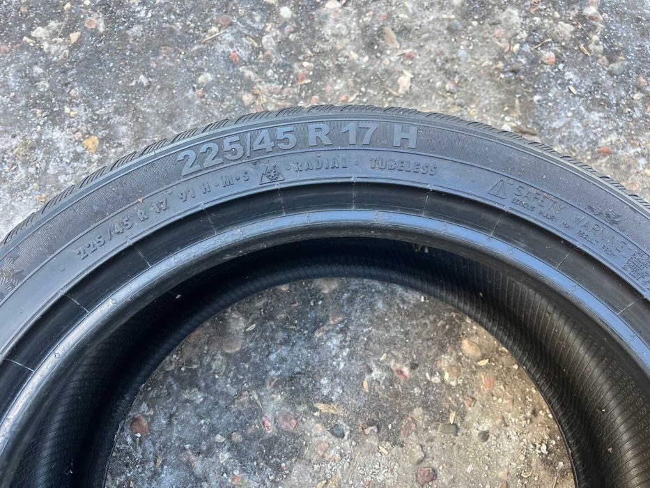 4x opony zimowe SEMPERIT SPEED-GRIP 3 225/45R17 91H - 6 mm - 2019 r.