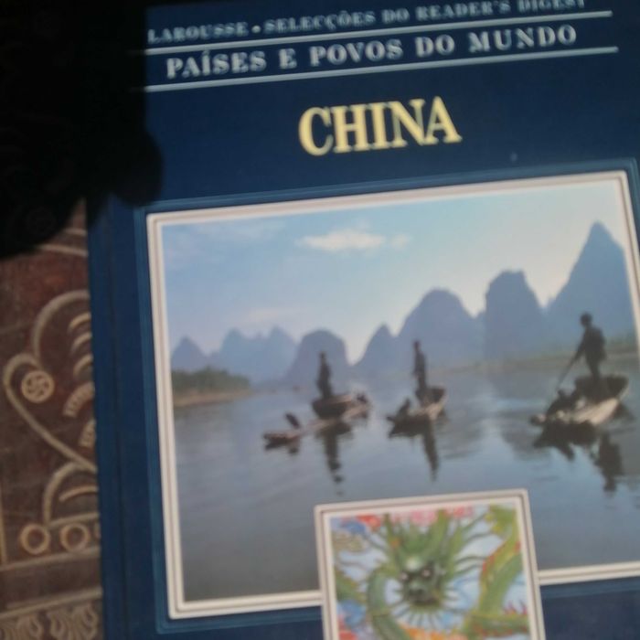 livro - paises e povos do mundo - china - 1985