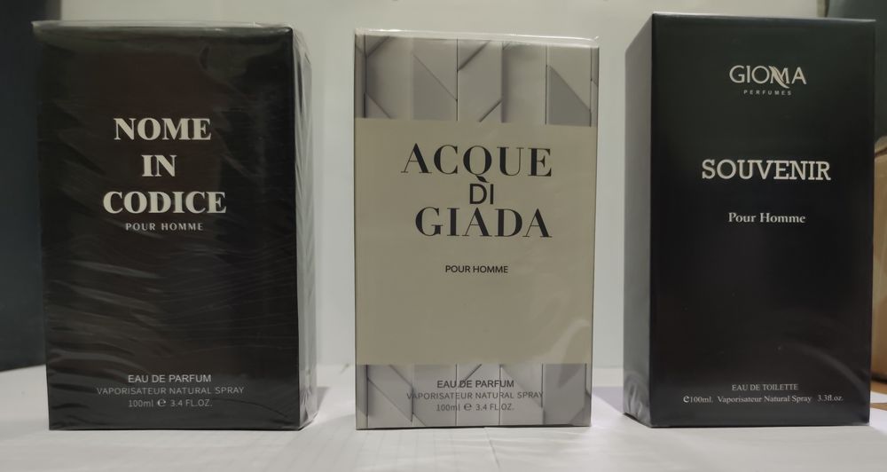 Liquidação Stock Perfumes Equivalentes (Tertio Paris / Gioma) - Atacado