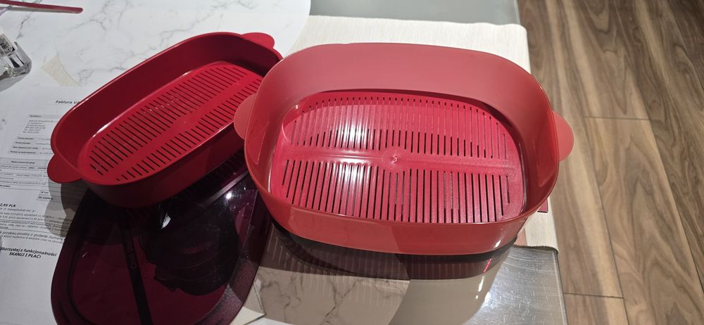 Tupperware Oval Stacked