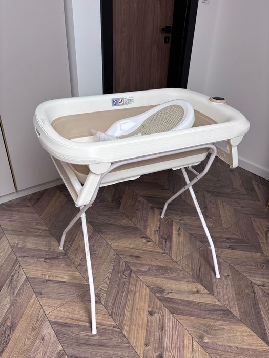 Wanienka primamobo Lux ze stojakiem, fotelikiem i odpływem