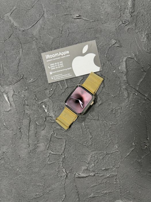 Apple Watch 6 44mm stainless steel gold 99%