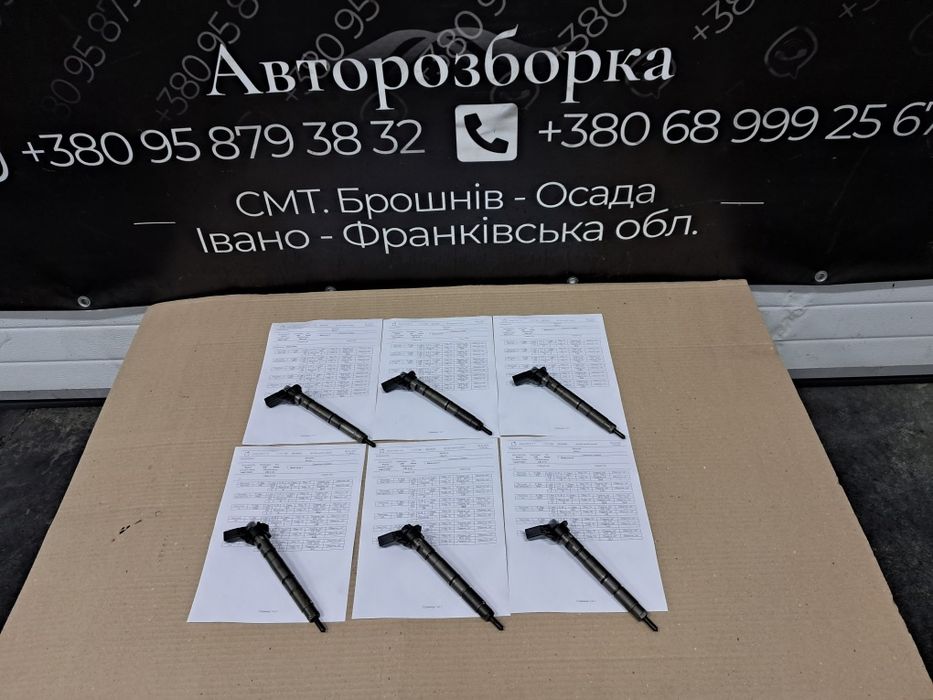 Форсунка форсунки Volkswagen Touareg Туарег Таурег 7L 2002-2009 Фольксваген Ауді Q7 Порше Каєн 3.0 TDI