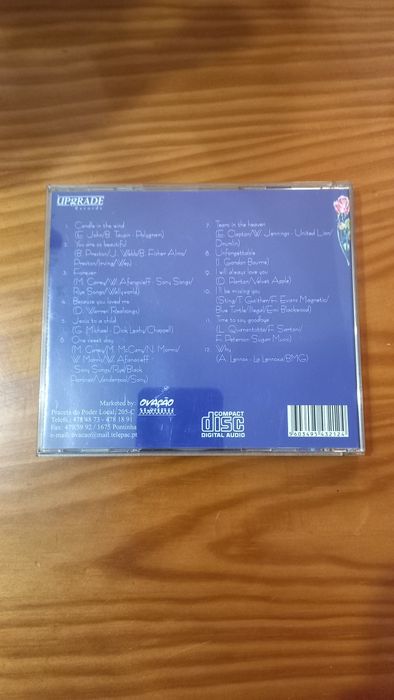 CD das músicas da princesa Diana